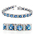 colored stone bracelet