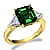 colored stone ring