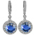 colored stone earrings